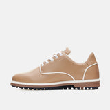 Duca Del Cosma Elpaso Premium Spikeless Golf Shoes - Taupe - Handmade in 🇵🇹