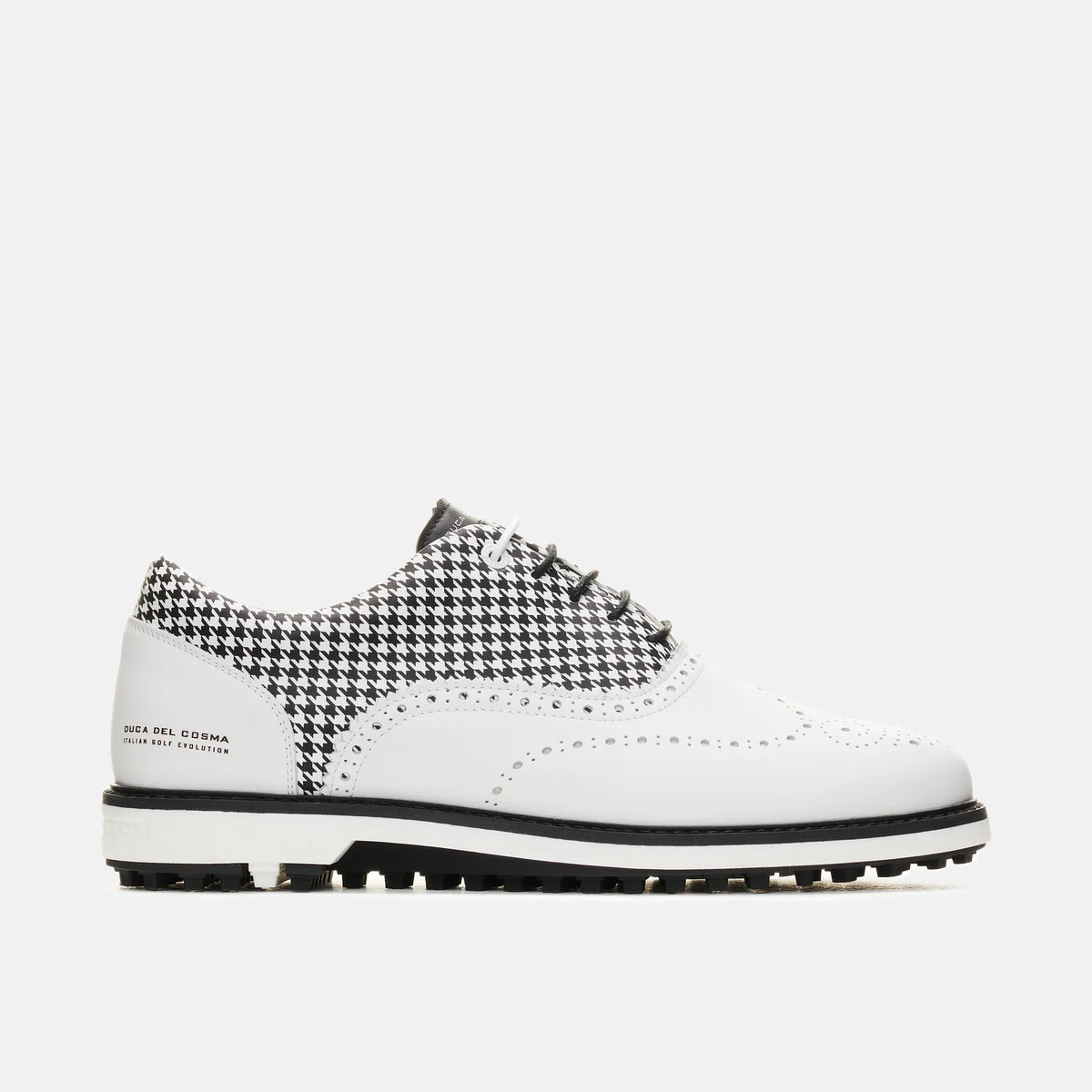 Duca Del Cosma Dandy Leggero Golf Shoes - SAMPLE - White / Black