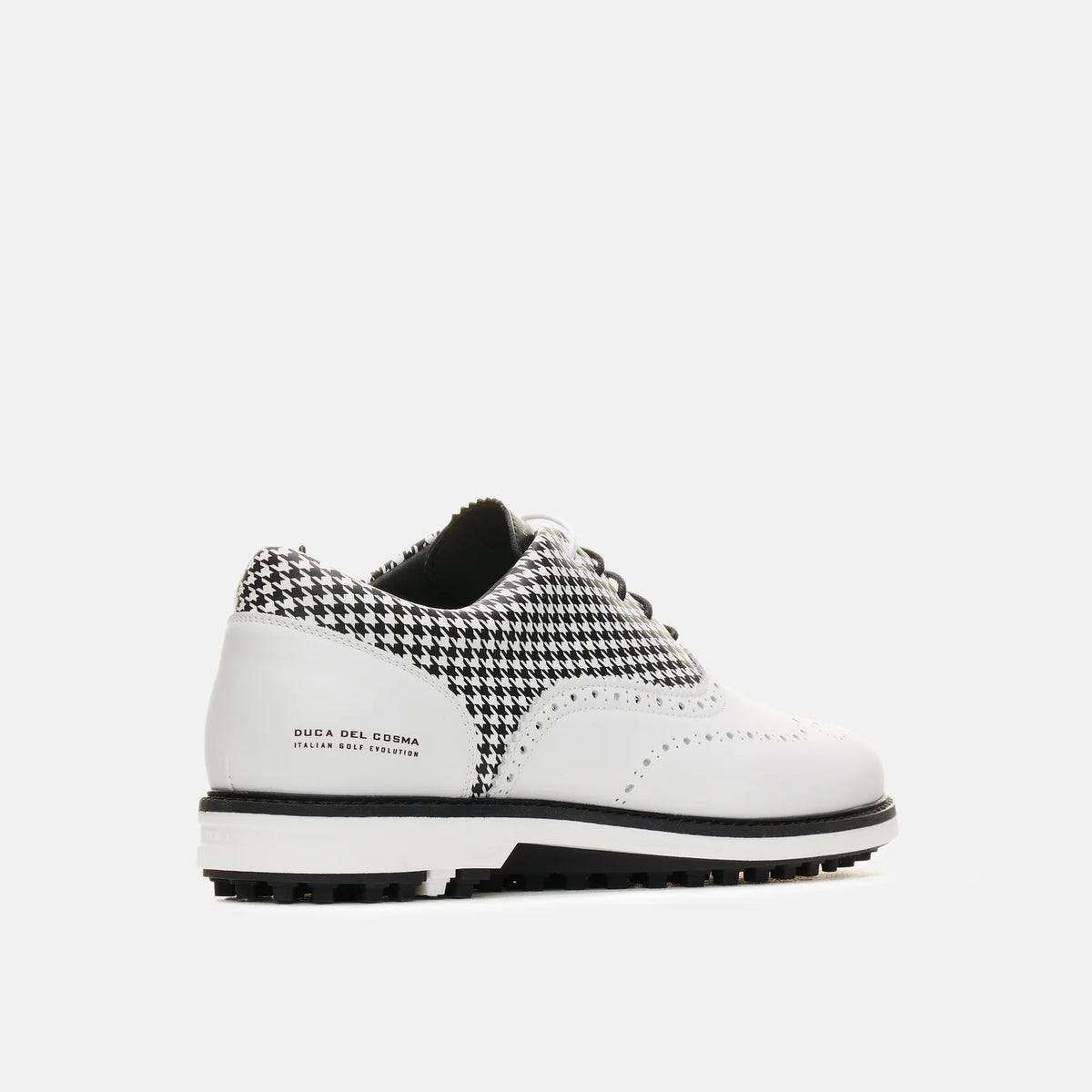 Duca Del Cosma Dandy Leggero Golf Shoes - SAMPLE - White / Black