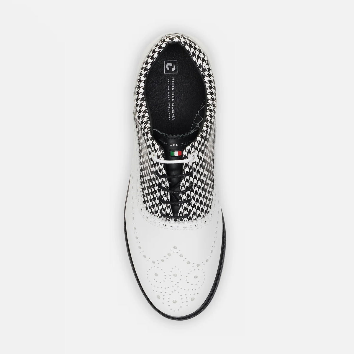 Duca Del Cosma Dandy Leggero Golf Shoes - SAMPLE - White / Black