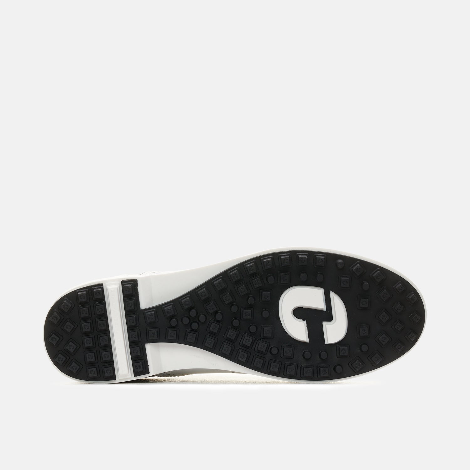 Duca Del Cosma Dandy Premium Spikeless Golf Shoes - White / Black - Handmade in 🇵🇹