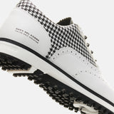 Duca Del Cosma Dandy Premium Spikeless Golf Shoes - White / Black - Handmade in 🇵🇹