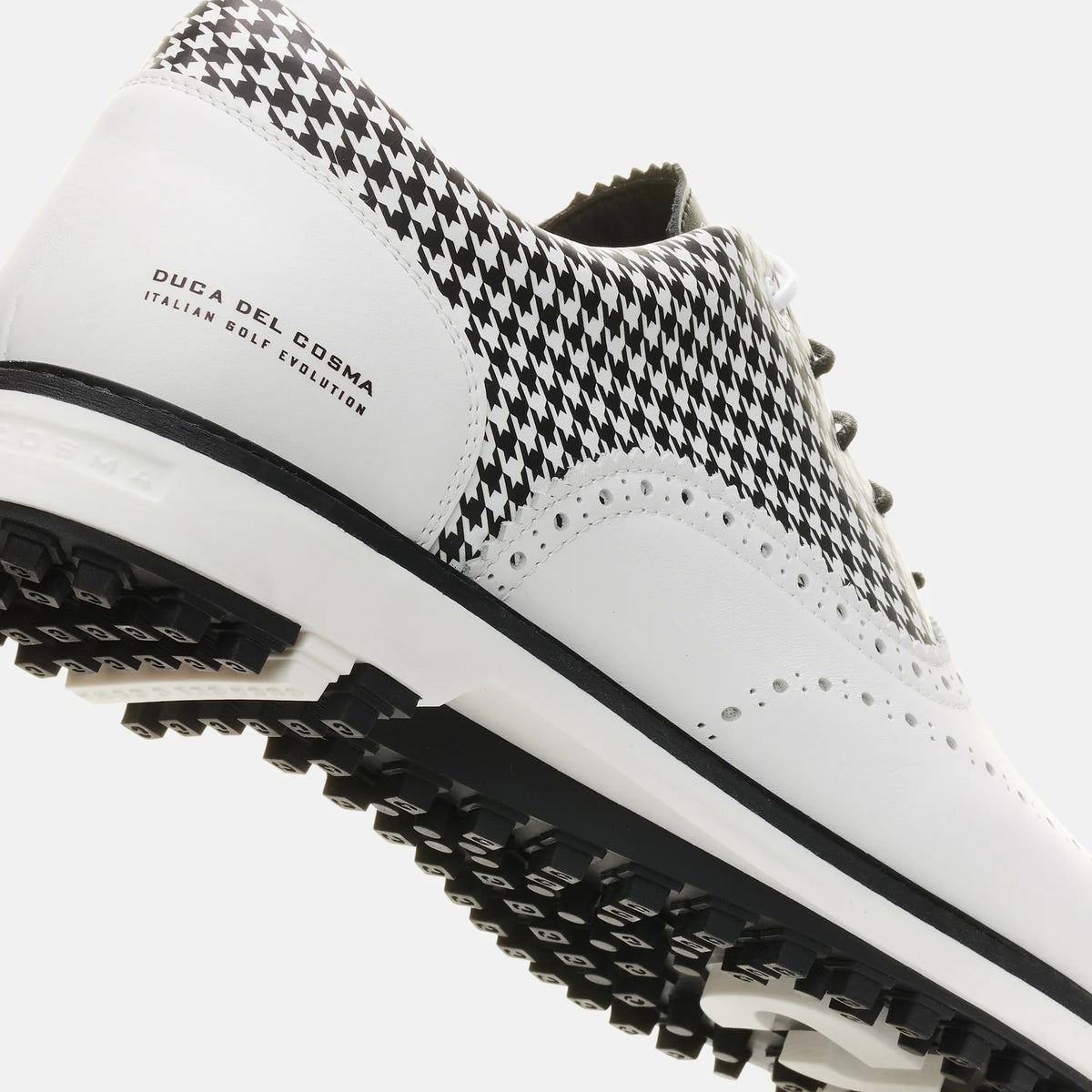 Duca Del Cosma Dandy Leggero Golf Shoes - SAMPLE - White / Black