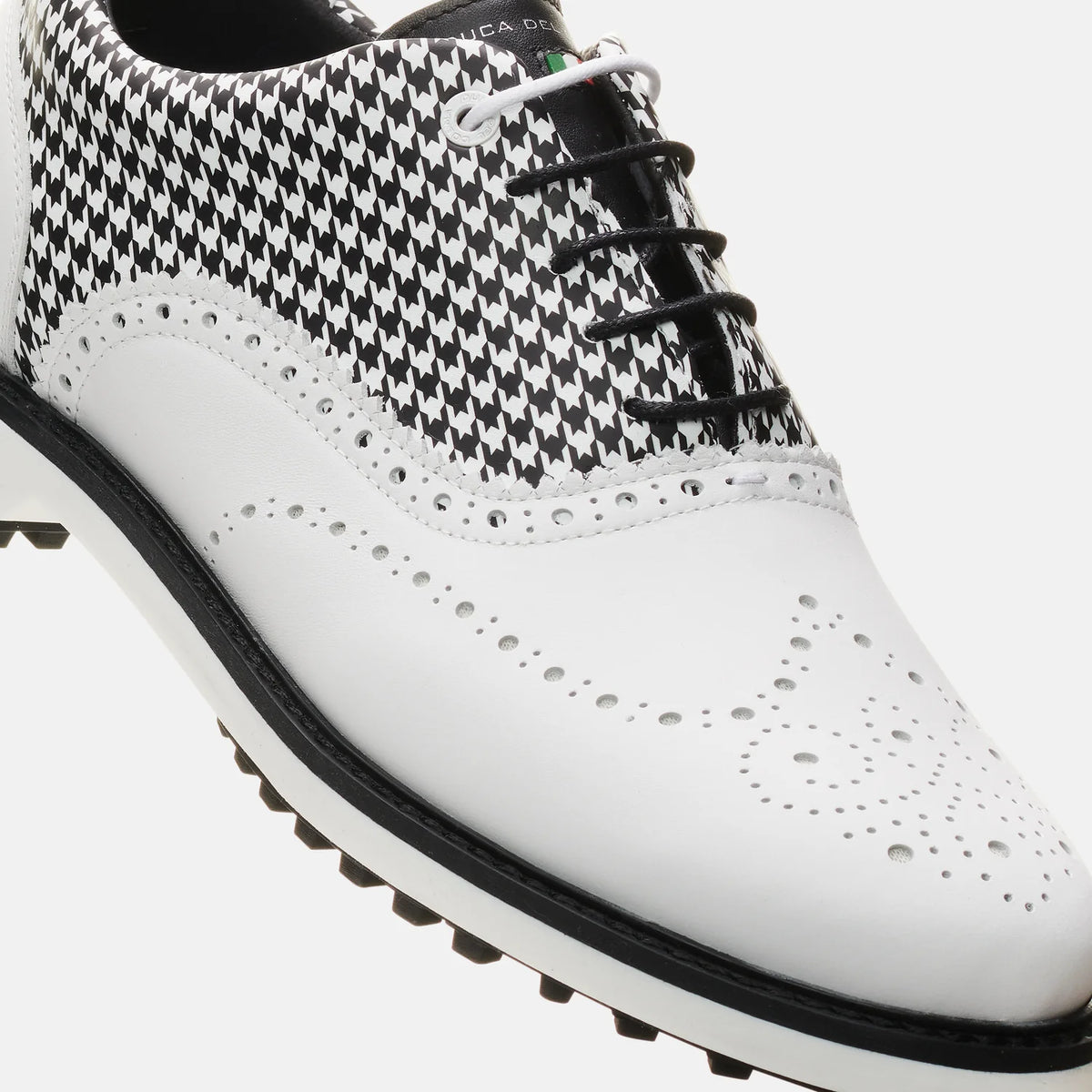 Duca Del Cosma Dandy Leggero Golf Shoes - SAMPLE - White / Black