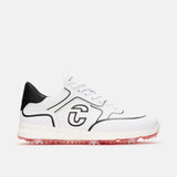 Duca Del Cosma Orlando Pro Spiked Golf Shoes - SAMPLE - White / Black