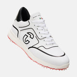 Duca Del Cosma Orlando Pro Spiked Golf Shoes - SAMPLE - White / Black