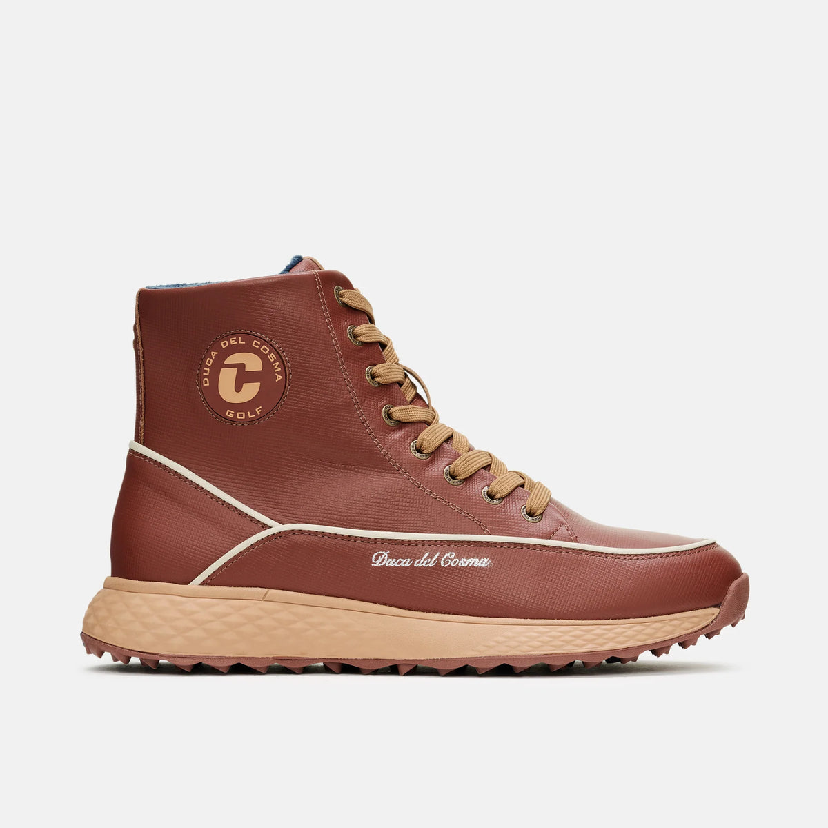 Duca Del Prato Spikeless Winter Golf Boots Shoes - SAMPLE - Brown
