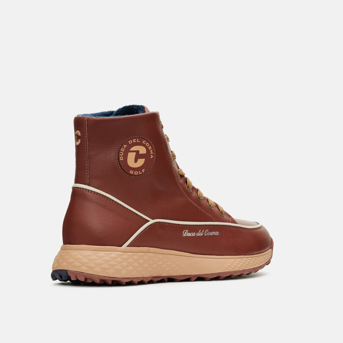 Duca Del Prato Spikeless Winter Golf Boots Shoes - SAMPLE - Brown