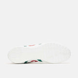 Duca Del Cosma Kingscup Premium Spikeless Golf Shoes - White /Green / Red - Handmade in 🇵🇹