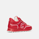 Duca Del Cosma Flyer Premium Spikeless Golf Shoes - Red - Handmade in 🇵🇹