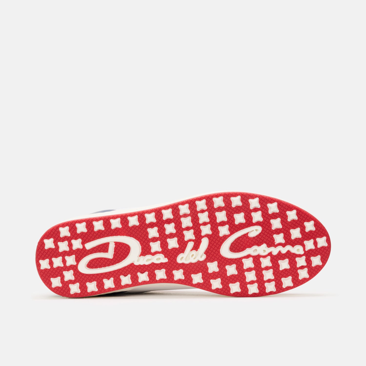 Duca Del Cosma Giordano Premium Spikeless Golf Shoes - White / Red / Navy - Handmade in 🇵🇹