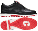 Duca Del Cosma Churchill Premium Spikeless Golf Shoes - Black - Handmade in 🇵🇹