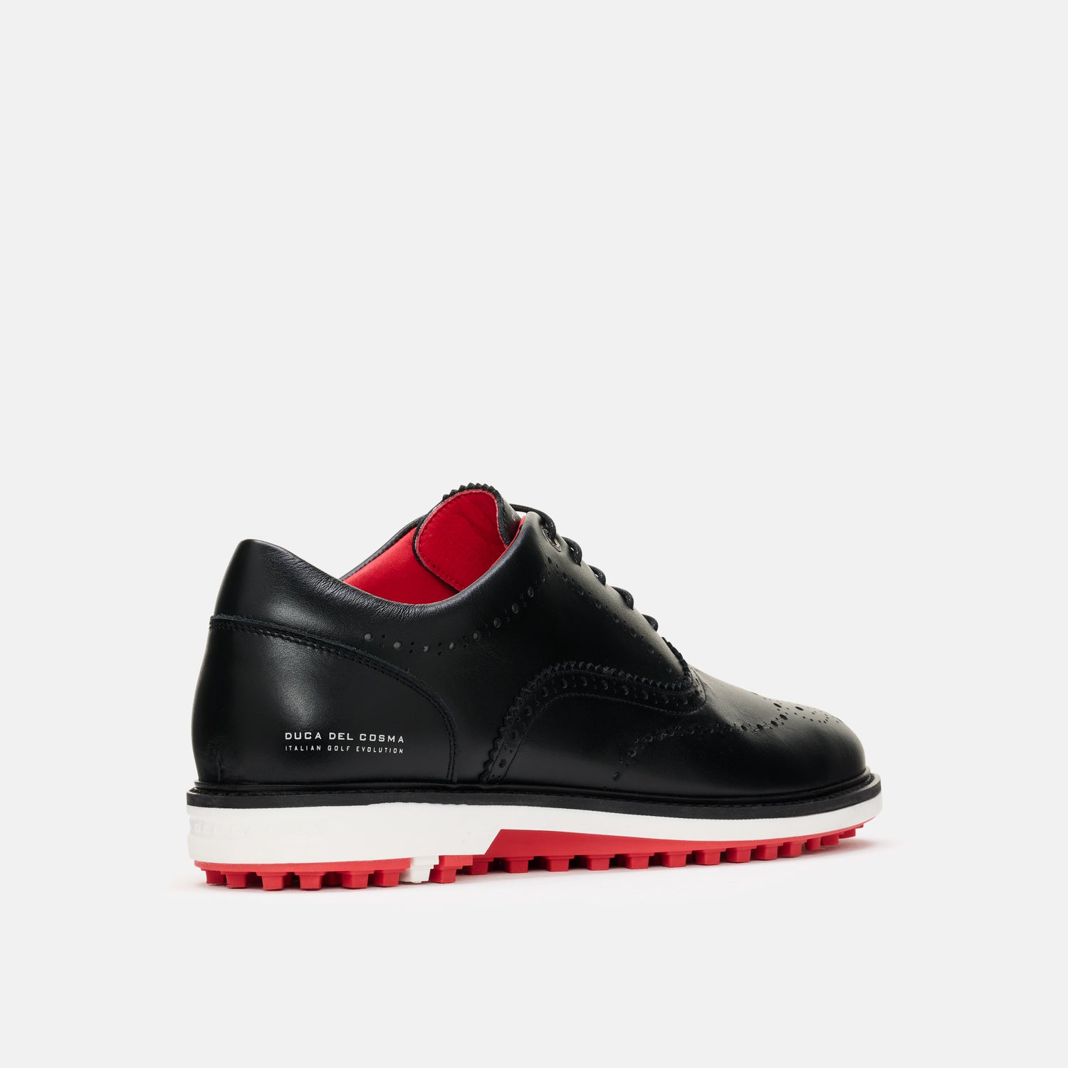 Duca Del Cosma Churchill Premium Spikeless Golf Shoes - Black - Handmade in 🇵🇹