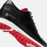 Duca Del Cosma Churchill Premium Spikeless Golf Shoes - Black - Handmade in 🇵🇹