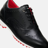 Duca Del Cosma Churchill Premium Spikeless Golf Shoes - Black - Handmade in 🇵🇹