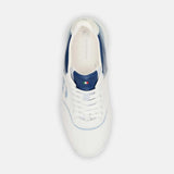 Duca Del Cosma Positano Premium Spikeless Golf Shoes - White / Blue - Handmade in 🇵🇹
