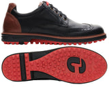 Duca Del Cosma Eldrado Premium Spikeless Golf Shoes - Black - Handmade in 🇵🇹