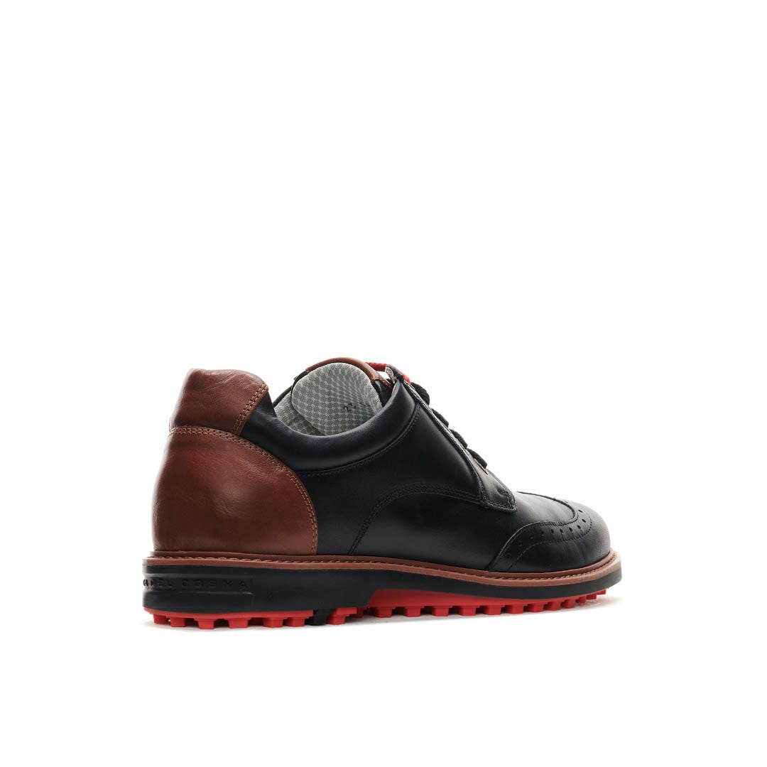 Duca Del Cosma Eldrado Premium Spikeless Golf Shoes - Black - Handmade in 🇵🇹