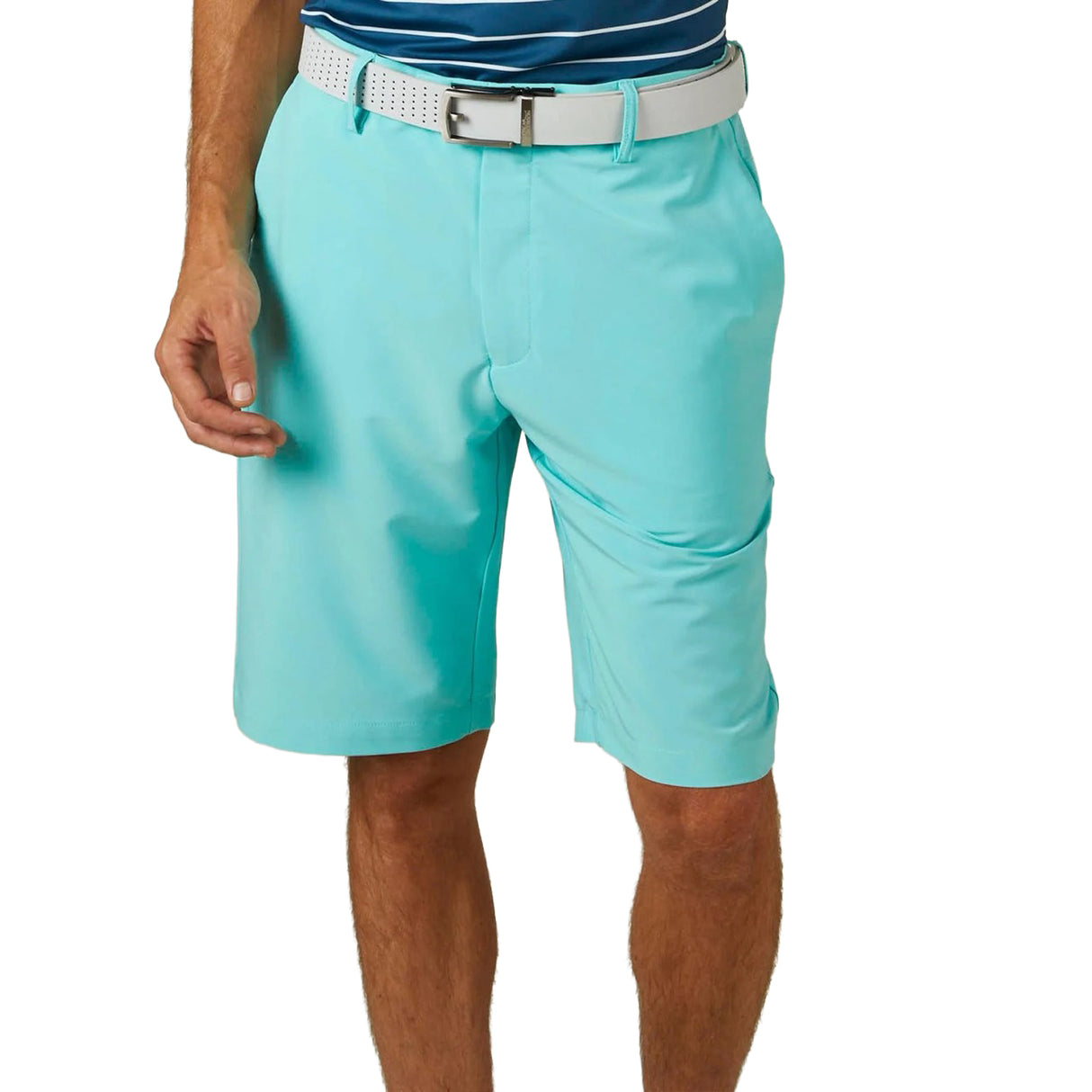 Oscar Jacobson Davenport Performance Golf Shorts - Light Aqua