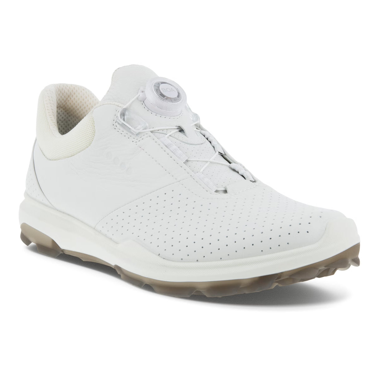 Ecco Biom Hybrid 3 BOA Golf Shoes  - Spikeless - Yak Leather - White