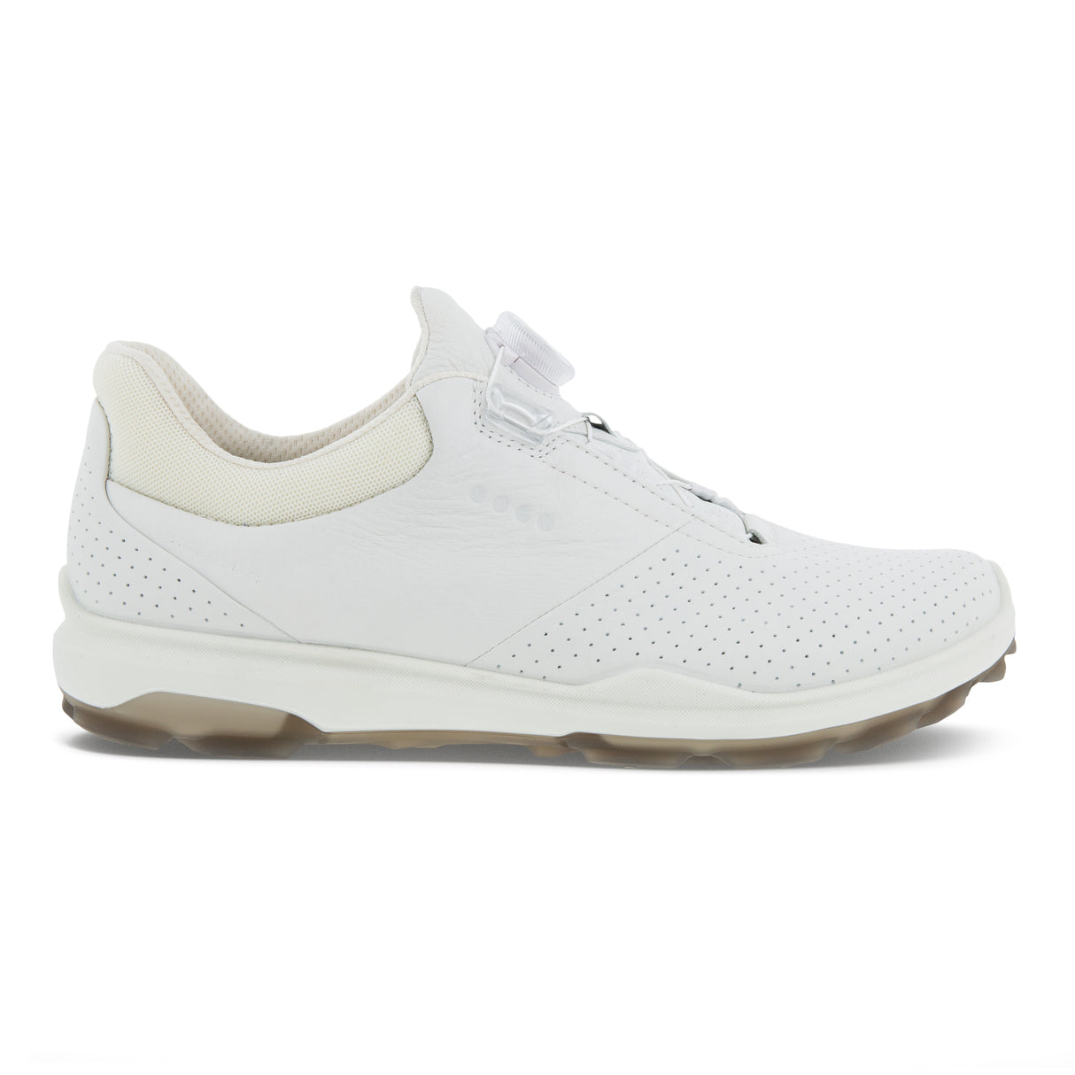 Ecco Biom Hybrid 3 BOA Golf Shoes  - Spikeless - Yak Leather - White