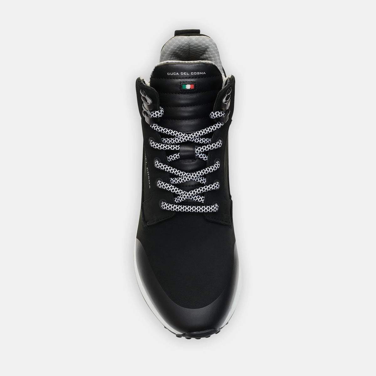 Duca Del Cosma Harvard Premium Spikeless Golf Boots Shoes - Black - Handmade in 🇵🇹