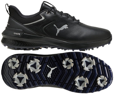 Puma Ignite Innovate Leather Golf Shoes - Black