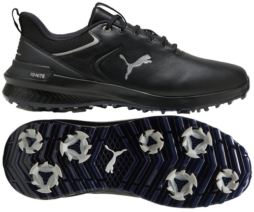 Puma Ignite Innovate Leather Golf Shoes - Black