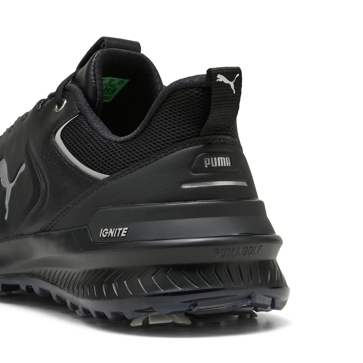 Puma Ignite Innovate Leather Golf Shoes - Black
