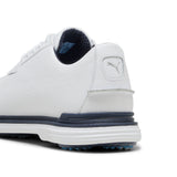 Puma Royale Premium Golf Shoes - White / Navy