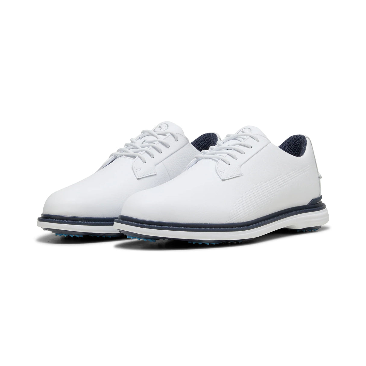 Puma Royale Premium Golf Shoes - White / Navy
