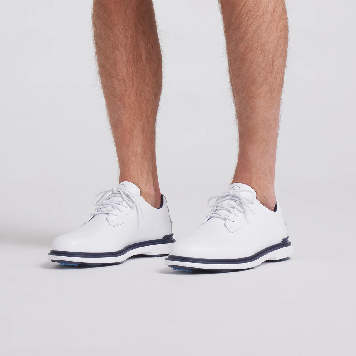 Puma Royale Premium Golf Shoes - White / Navy