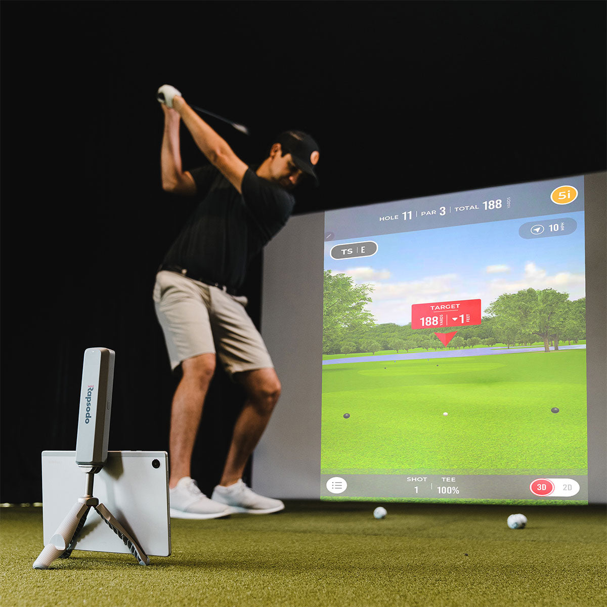 Rapsodo Golf Mobile Launch Monitor MLM2 PRO Bonus Pack - 15 Balls