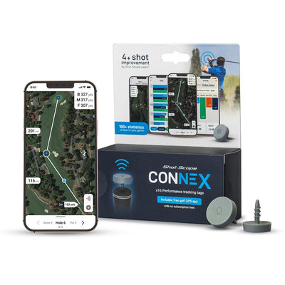 Shot Scope Golf Connex Performance Tracking Tags - FREE GPS App