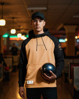 Reflo Sweeper Recycled Performance Golf Hoodie - Phoenix Open Waste Management Edition - Coral / Black