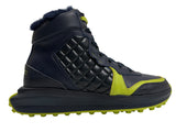 Duca Del Cosma Lipari Spikeless Winter Golf Boots Shoes - SAMPLE - Navy / Lime
