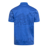 BOSS Mercerised graphic Clash Print Golf Polo Shirt - Royal Blue