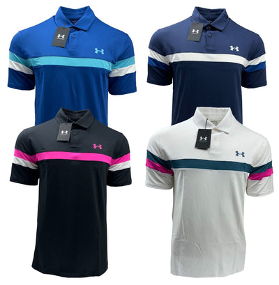 Under Armour T2G Colour Block Golf Polo Shirt