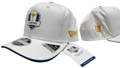 New Era 9 Fifty Team Europe 2023 Ryder Cup Snapback Golf Cap - Sunday White