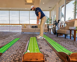 Perfect Practice Golf Putting Mat - Standard Edition + Putter Stand Bundle -  As Used By Dustin Johnson