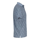 Reflo Adriatic Pattern Golf Polo Shirt - Grey