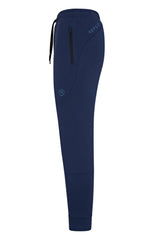 Reflo Aldan Performance Modern Tapered Golf Cuffed Jogger Trousers - Deep Navy