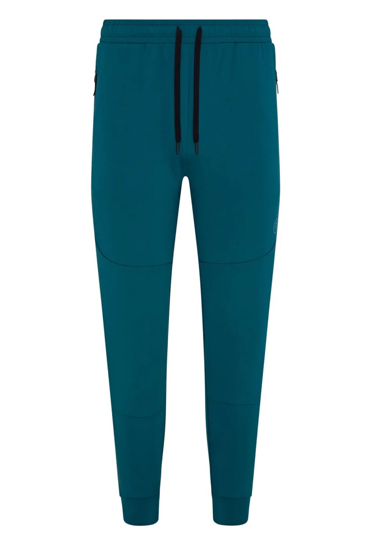 Reflo Aldan Performance Modern Tapered Golf Cuffed Jogger Trousers - Warm Green