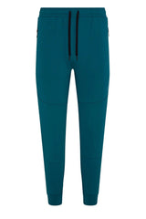 Reflo Aldan Performance Modern Tapered Golf Cuffed Jogger Trousers - Warm Green