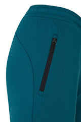 Reflo Aldan Performance Modern Tapered Golf Cuffed Jogger Trousers - Warm Green