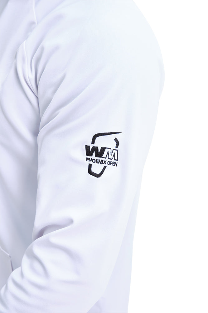Reflo Alden Recycled Performance Golf Hoodie - Phoenix Open Waste Management Edition - White