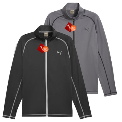 Puma Golf Fairway Full Zip Midlayer - 2 PACK - Black & Grey