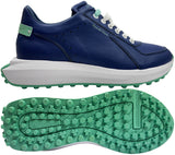 Duca Del Cosma Varano Spikeless Golf Shoes - SAMPLE - Blue / Turquoise