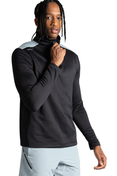 Reflo Barents 1/4 Zip Tech Golf Midlayer - Black