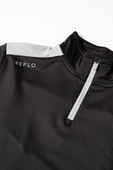 Reflo Barents 1/4 Zip Tech Golf Midlayer - Black